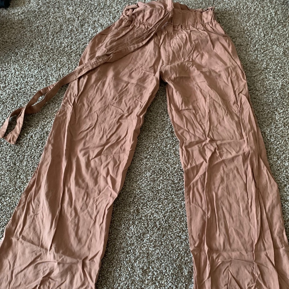 Pink Flare Pants